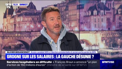 Olivier Besancenot: "Quand on augmente les salaires, fatalement, il faut prendre sur les profits"