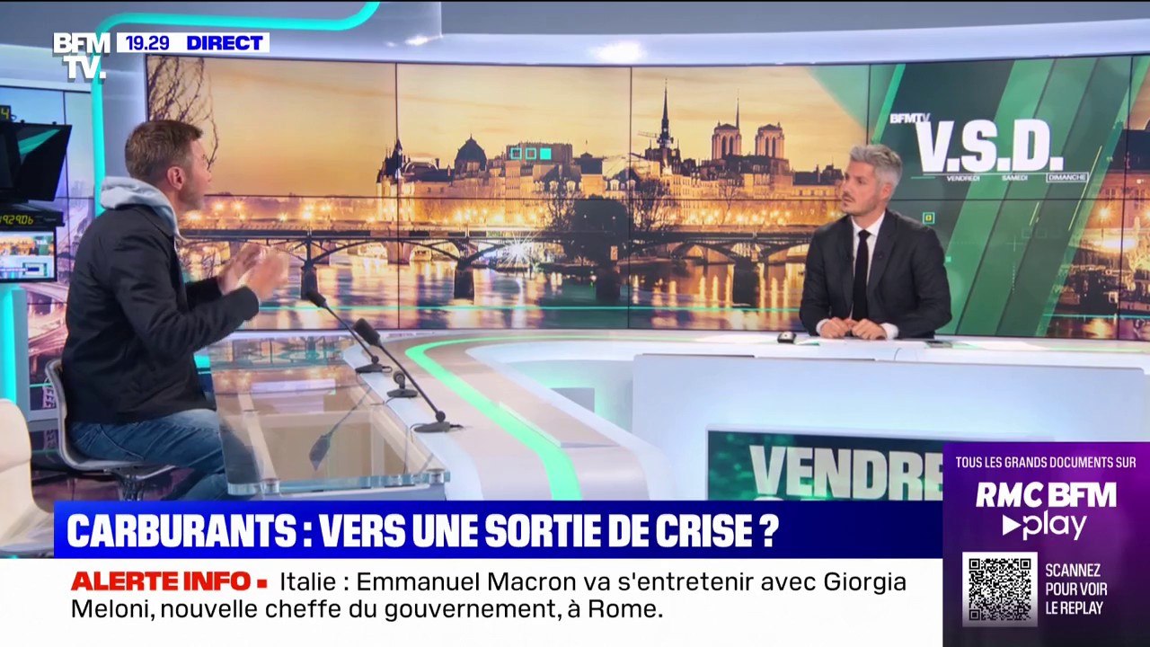 Crise des carburants: "Tout le monde sait qu'au début Total ne voulait pas négocier", affirme Olivier Besancenot