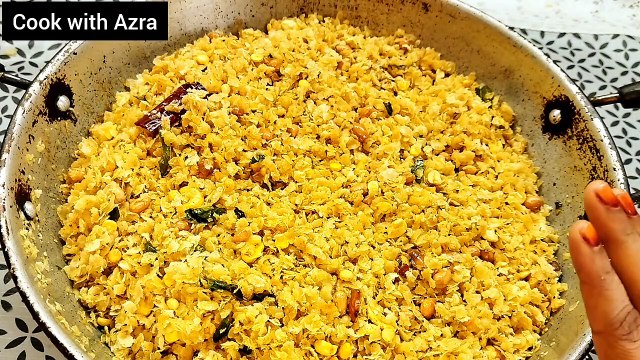 5 min mein banne wala nashta | Poha Chivda Recipe | diwali namkeen