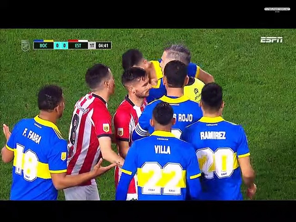 Liga Profesional de Futbol 2022: Boca 1 - 0 Estudiantes (Primer Tiempo)