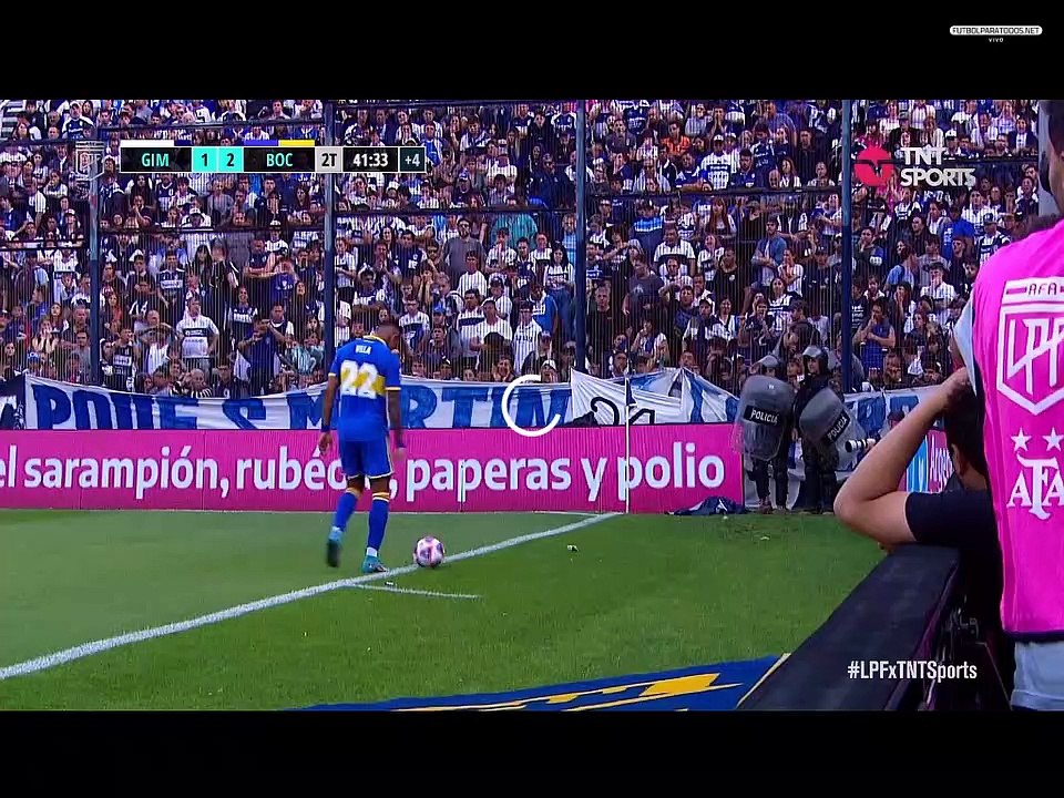 Liga Profesional de Futbol 2022: Gimnasia 1 - 2 Boca (2do Tiempo)