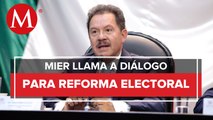 Morena pide privilegiar diálogo para reforma electoral: “no queremos imponer nuestra mayoría”