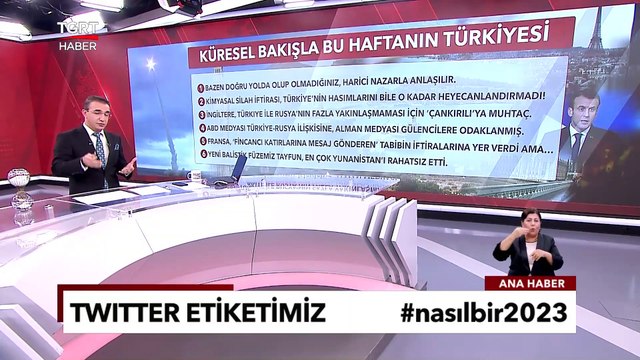 Küresel Bakışla Bu Haftanın Türkiye'si - Ferhat Ünlü İle Hafta Sonu Ana Haber