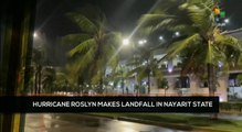 FTS 14:30 23-10: Hurricane Roslyn affects the Mexican region of Nayarit