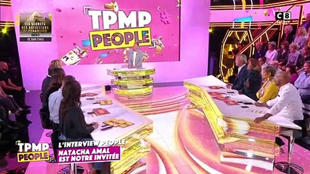 Natacha Amal dans "TPMP People" sur C8.