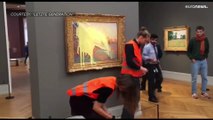 Kunst oder Leben? Sie schmeißen Kartoffelbrei auf Monet in Potsdam - nach Van-Gogh-Attacke