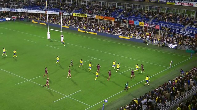 TOP 14 - Essai de Madosh TAMBWE (ASM) - ASM Clermont - Union Bordeaux-Bègles - Saison 2022/2023