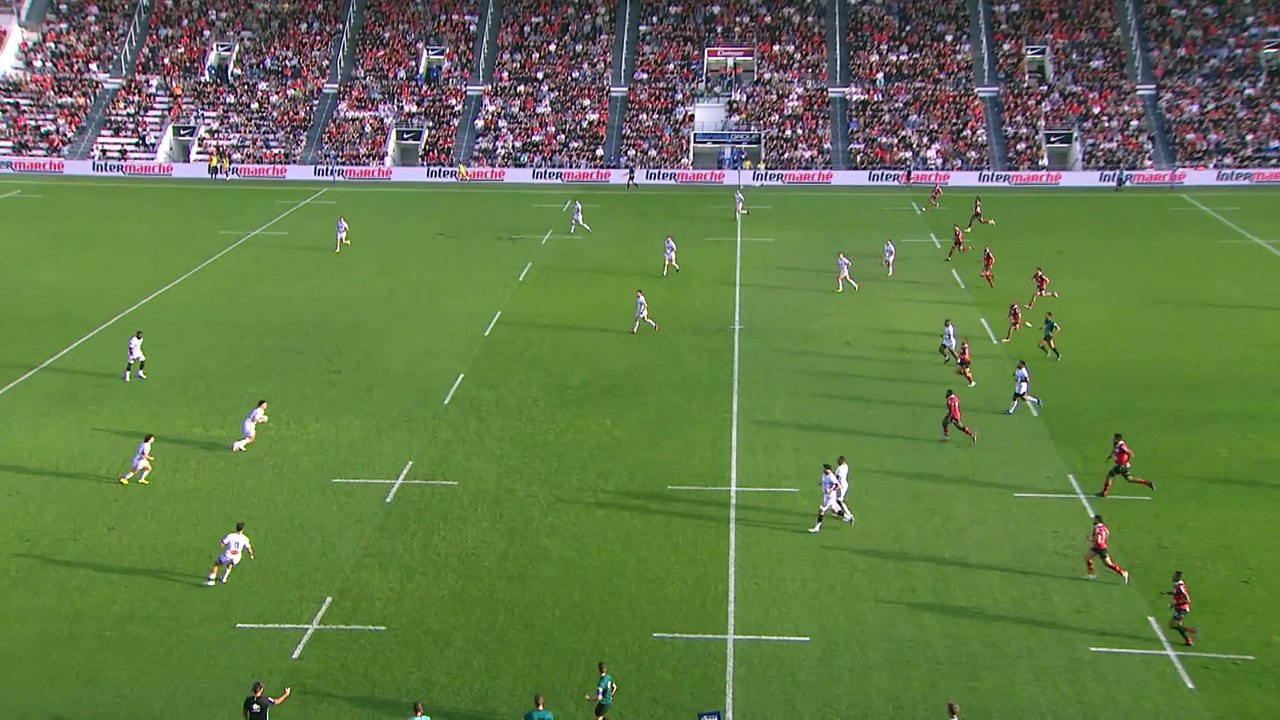 TOP 14 - Essai de Santiago ARATA (CO) - RC Toulon - Castres Olympique - Saison 2022/2023