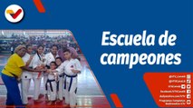 Deportes  VTV | Escuela Comunitaria de Karate Guaicaipuro forma campeones en Kumité y Kata