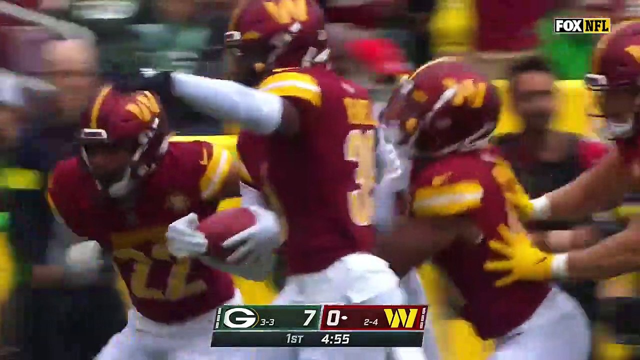 Green Bay Packers vs. Washington Commanders Full Game Highlights _ NFL Week 7