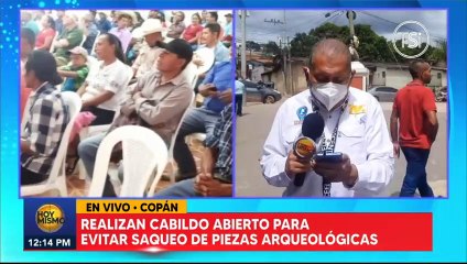 Realizan cabildo abierto para evitar saqueo de piezas arqueológicas