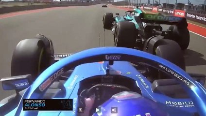 F1 2022 Austin : Replay du crash énorme entre Stroll et Alonso ! à qui la faute ?