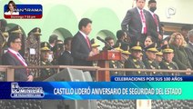 Pedro Castillo lideró ceremonia por aniversario de Dirección de Seguridad del Estado de la PNP