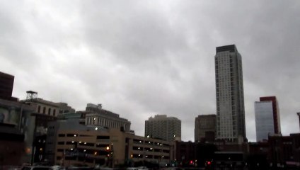 Cloudy Skies Roam over Philadelphia Pennsylvania