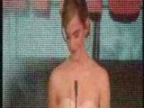 Emma Watson Presents Award at Empire Awards 2008