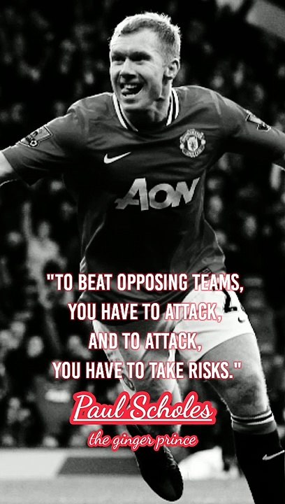 masterclass quote by paul scholes