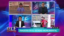 Jean Ferrari sobre tragedia en el Monumental: “Lo que correspondía era parar el partido”