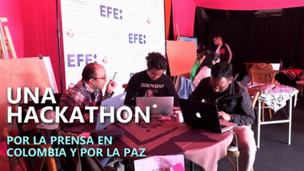 Una hackathon con grandes ideas para periodistas colombianos en riesgo