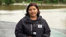 The Wilsons River at Lismore in Northern New South Wales is surging to a major flood level yet again