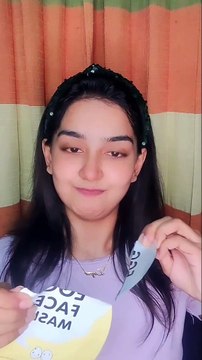 BIOAQUA Smooth Moisturizing EGG FACEMASK #shorts