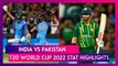 IND vs PAK T20 World Cup 2022 Stat Highlights: Virat Kohli Shines in Thrilling Win
