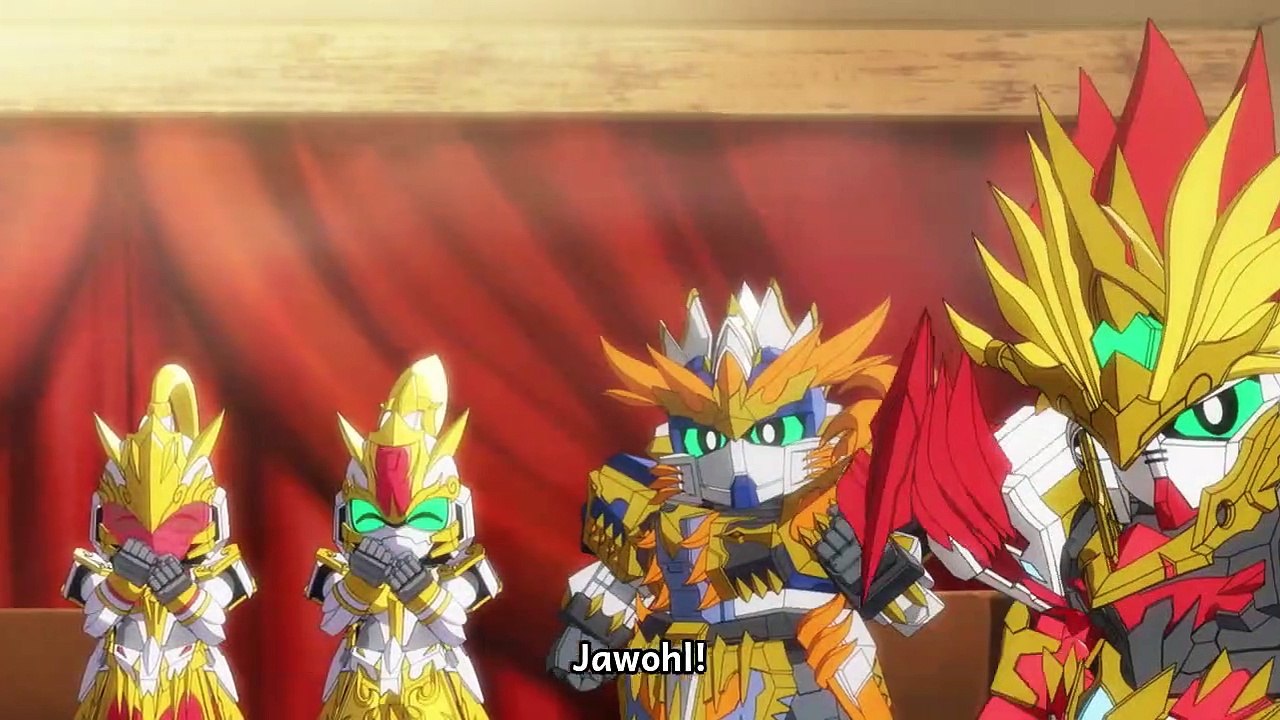 SD Gundam World Sangoku Souketsuden Staffel 1 Folge 4 HD Deutsch