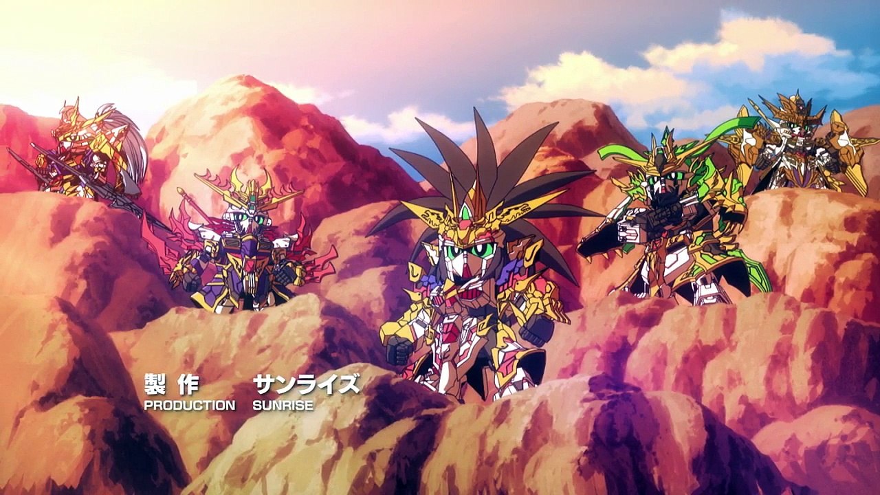 SD Gundam World Sangoku Souketsuden Staffel 1 Folge 6 HD Deutsch