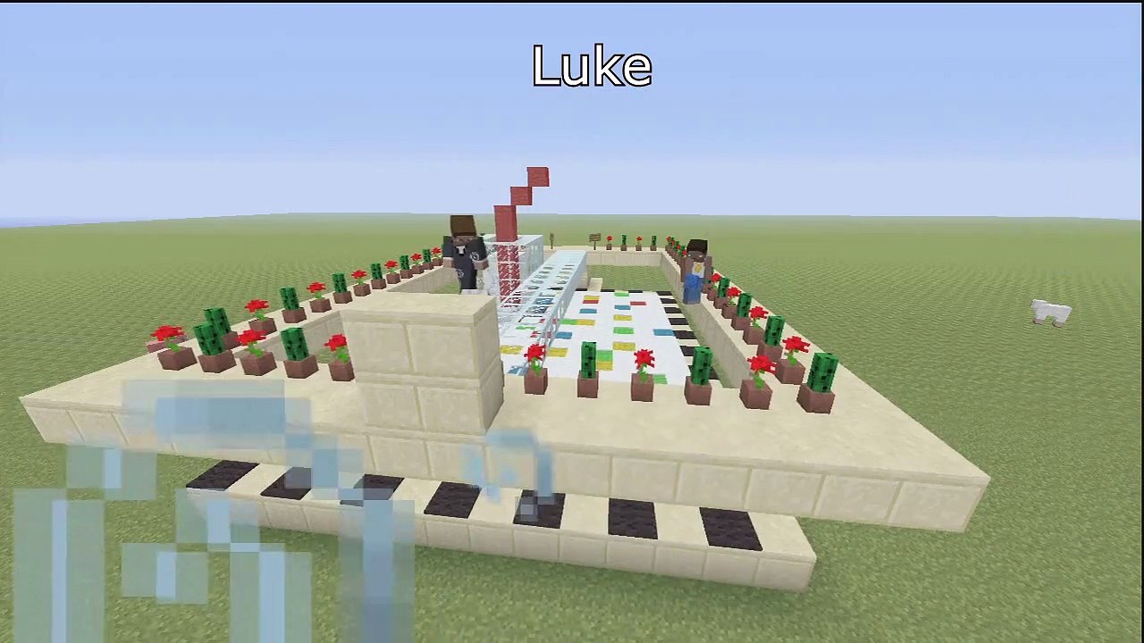 Minecraft Build-off Fun!!!!!_HD