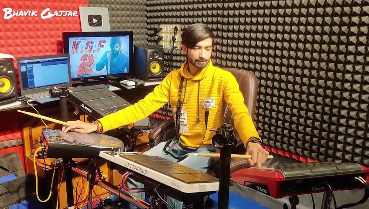 KGF_Chapter_2___Theme_Music__Arabic_Mode___Dhamal_Style____Super_Bass_Mix__Rocky_Entry_Bhavik_Gajjar(720p)