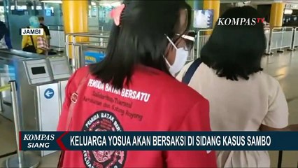 Download Video: Ayah Brigadir Yosua Berangkat ke Jakarta Siang Ini Untuk Bersaksi di Persidangan Eliezer