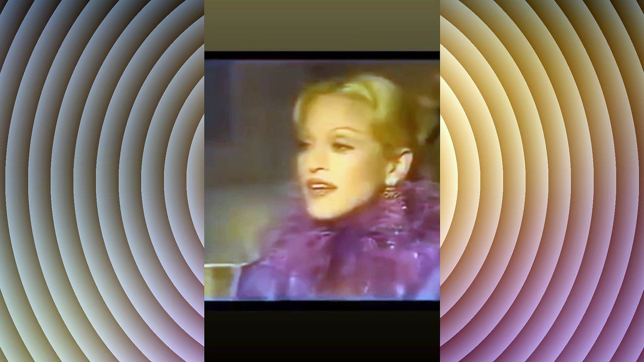 Madonna shares rare look at interview about her 'S*x' book
