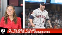 Astros Sweep Yankees, Heading To World Series