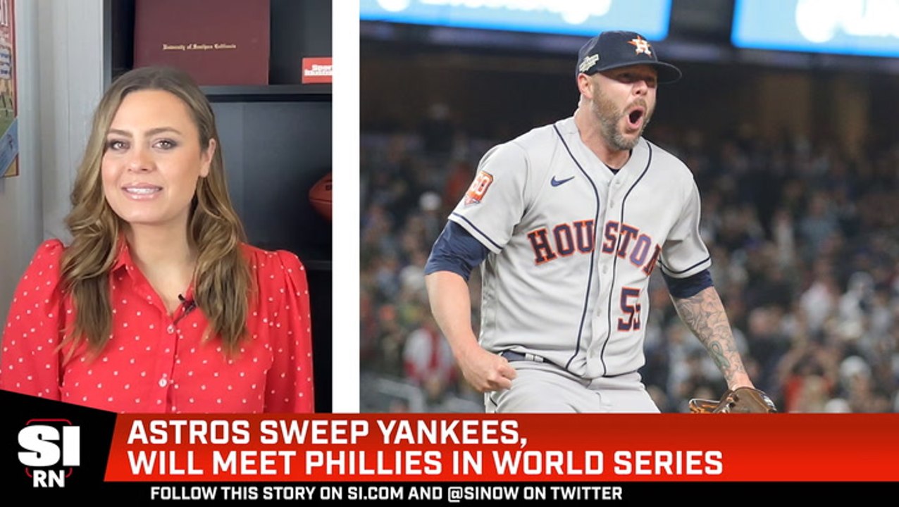 Astros Sweep Yankees, Heading To World Series