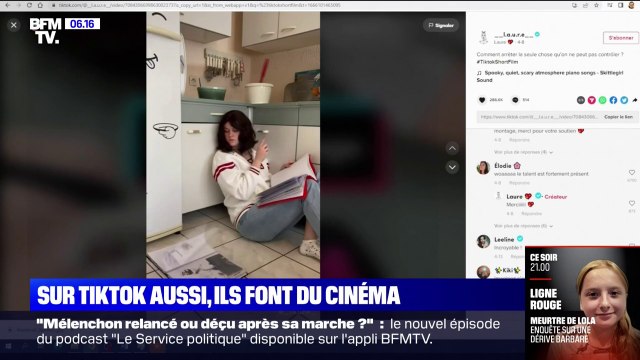 Ces jeunes s'essaient au cinéma sur... TikTok