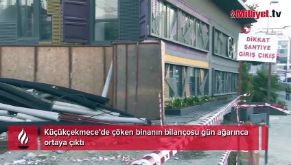 Download Video: Küçükçekmece’de çöken binanın bilançosu gün ağarınca ortaya çıktı