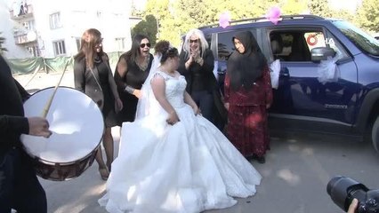 Down sendromlu Mine'nin hayali gerçek oldu