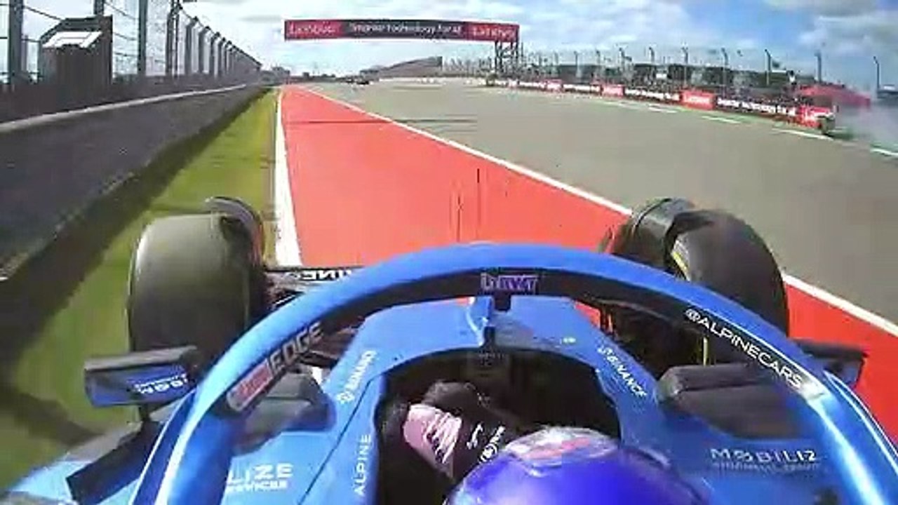 Acidente Alonso e Stroll, GP dos EUA
