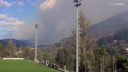 Evakuálni kellett egy baszk falut az erdőtüzek miatt