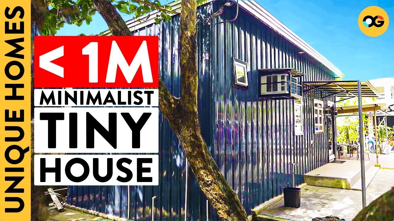 Tour a Modern Black Tiny House Oozing with Minimalist Aesthetic | Unique Homes | OG