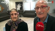 90 yaşındaki gelin ile 77 yaşındaki damat nikah masasında