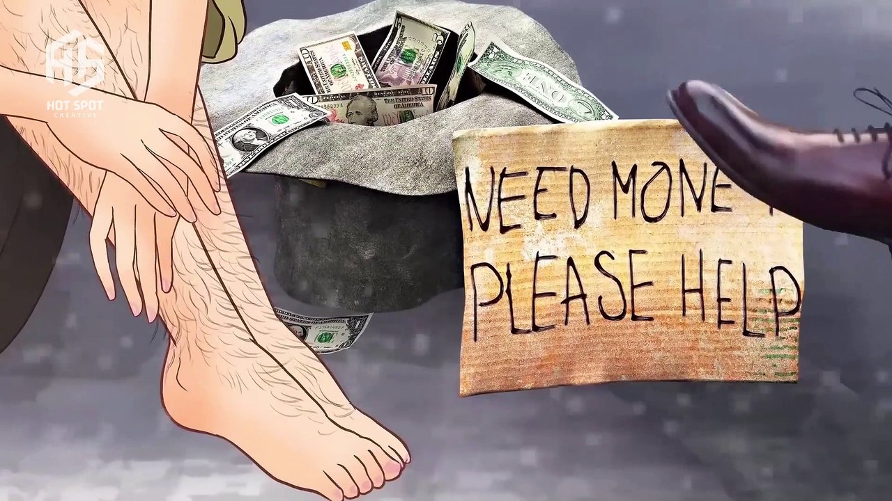 ASMR For a homeless teenager, spa and ultimate leg hair removal