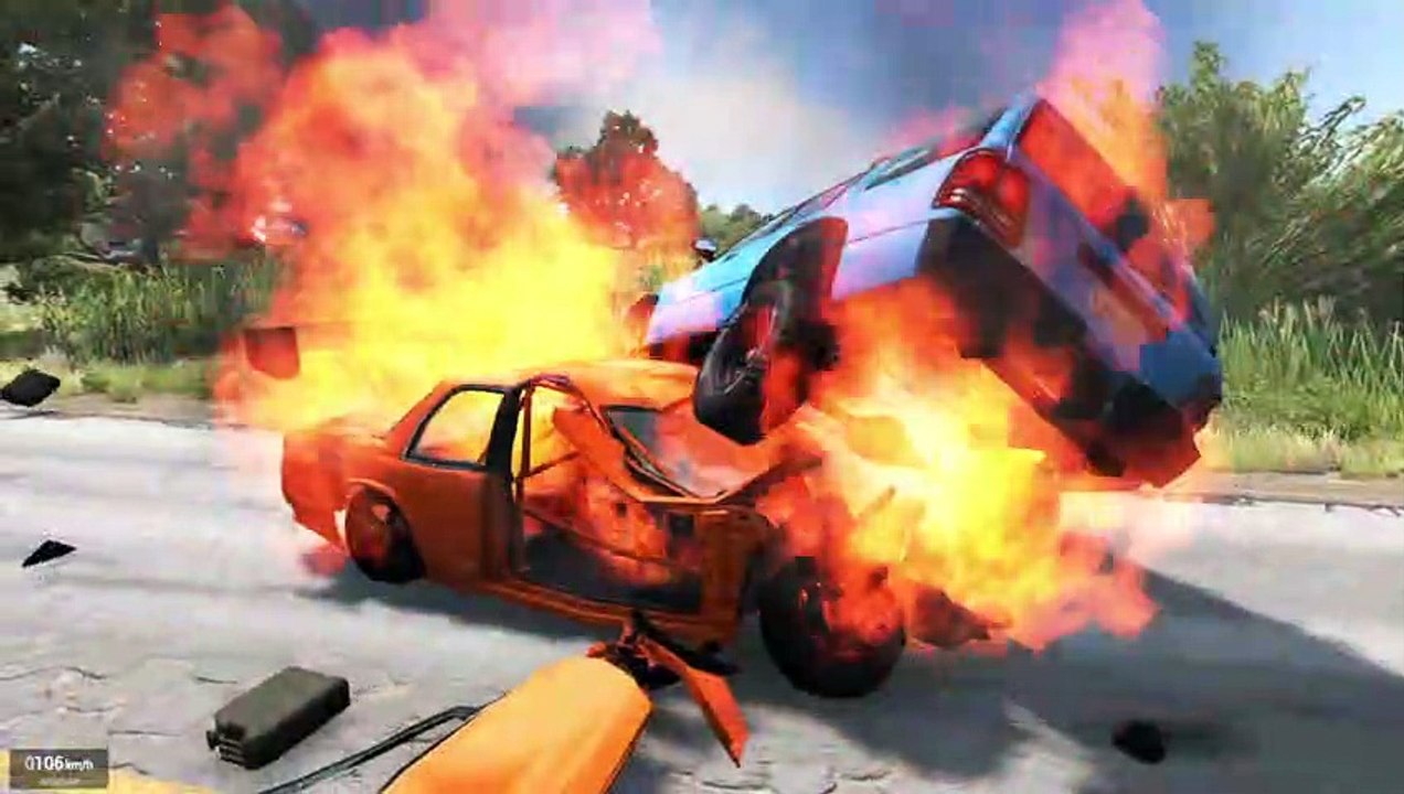 Crash compilation #1 beamng.drive