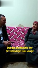 "Erdoğan buralara karışmaz o ne bilsin" Kezban Teyze'nin Erdoğan sevgisi izlenmeye değer