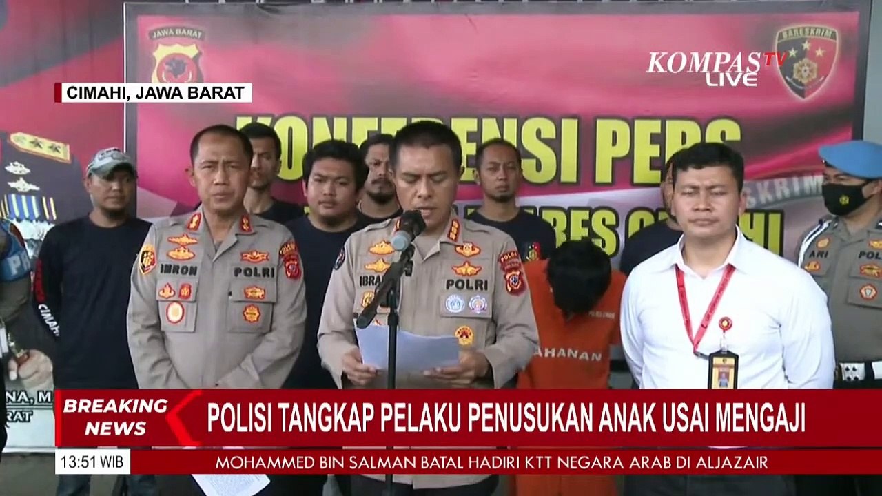 Tersangka Kasus Pembunuhan Anak di Cimahi