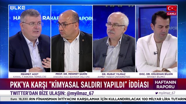 Haftanın Raporu - Doç. Dr. Oğuzhan Bilgin | Mehmet Acet | Prof. Dr. Mehmet Şahin | | 23 Ekim 2022