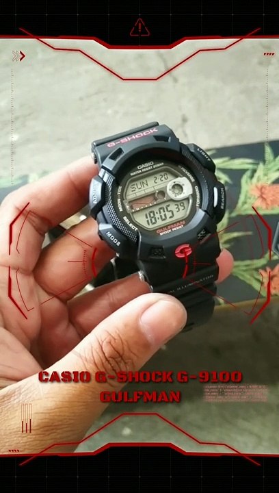 REVIEW Casio G-Shock G-9100 Gulfman