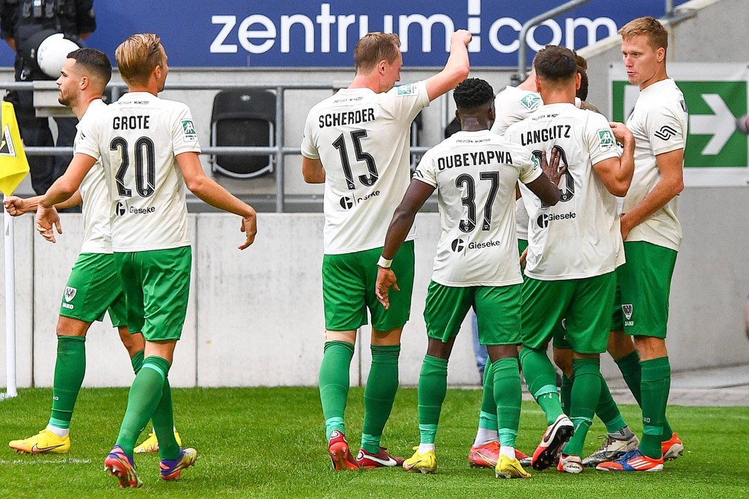 Später Doppelschlag: Remberg und Wegkamp beenden Münsters erfolglose Wochen