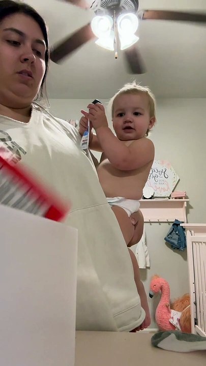 Baby Holds All the Things