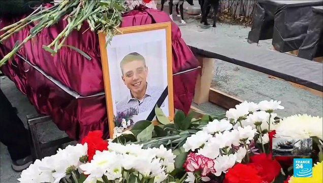 Moscow begins burying those killed on the Ukrainian frontline