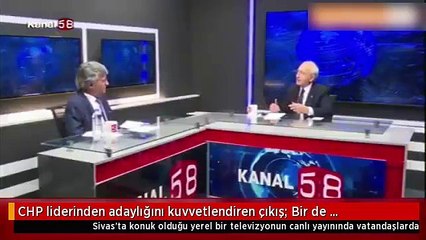Kılıçdaroğlu adaylığını bu sözlerle ilan etti!